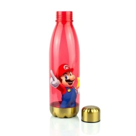 Super Mario Bros Plastic Reusable Water Bottle | 20 oz