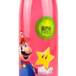 Super Mario Bros Plastic Reusable Water Bottle | 20 oz