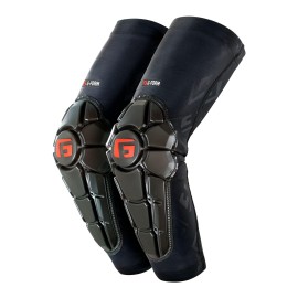 G-Form Pro-X2 Mountain Bike Elbow Pads - Elbow Compression Sleeve For Elbow Support - Black Logo, Adult Large