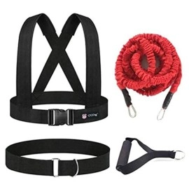 Ynxing Resistance Training Rope Explosive Force Bounce Physical Training Resistance Rope Improving Speed, Stamina And Strength (5M Kit)