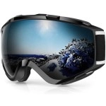 Findway Ski Goggles Otg - Over Glasses Snow/Snowboard Goggles For Men, Women & Youth - 100% Uv Protection