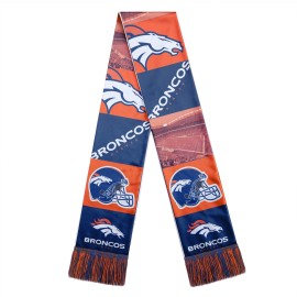 Forever Collectibles NFL Denver Broncos Printed Bar2018, Team Colors, One Size