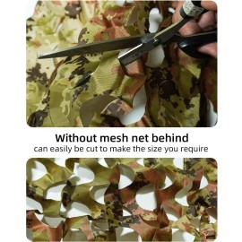 Loogu Camo Netting, Camouflage Net Blinds Great For Sunshade Camping Shooting Hunting Etc.