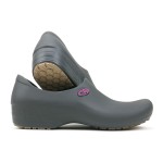 Sticky Nursing Shoes For Women - Waterproof Non Slip (65, Graypink Stetho)