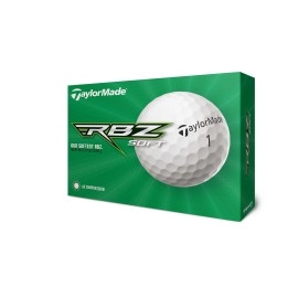 Taylormade Rbz Soft Dozen Golf Balls, White,2021