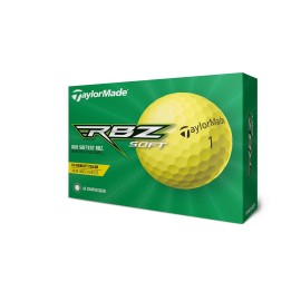 Taylor Made Rbz Soft Dozen Golf Balls, Yellow 2022