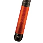 Viking Valhalla 100 Series With Irish Linen Wrap 2 Piece 58 Pool Cue Stick Va119 (20Oz, Autumn Orange)