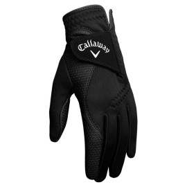 Callaway Golf Thermal Grip, Cold Weather Golf Gloves, Cadet Medium, 1 Pair, (Left and Right) , Black