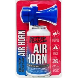 Air Horn Can For Boating & Safety Very Loud Canned Boat Accessories Hand Held Fog Marine Air Horn For Boat Can Blow Horn Or Mini Small Air Horn Can Compressed Horn Refills (3.5 Oz With Horn)