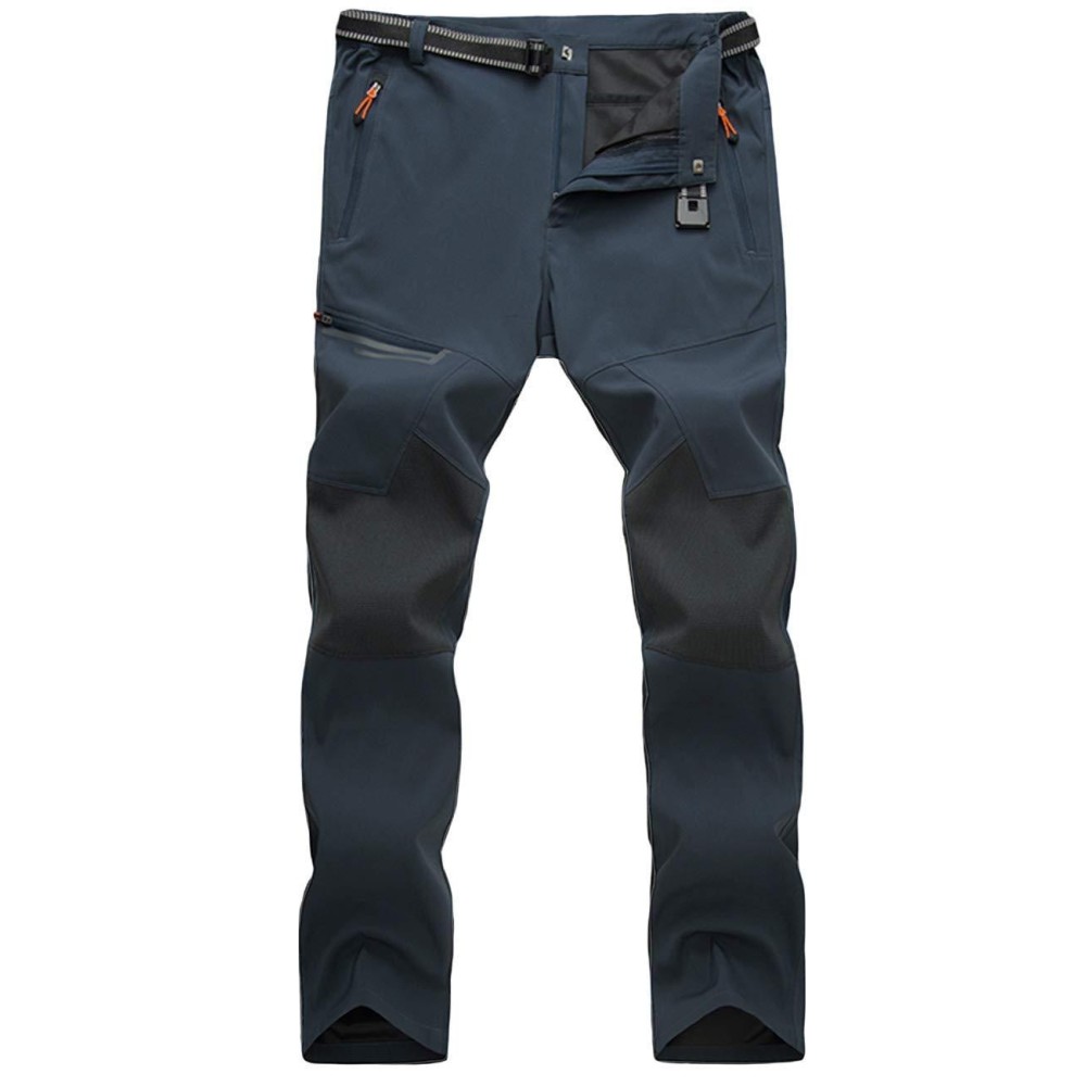 Magcomsen Work Pants For Men Hiking Pants For Men Waterproof Pants Quick Dry Pants Softshell Pants Summer Pants Lightweight Pants Camping Pants Dark Grey