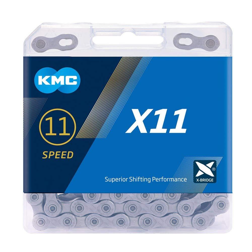 Kmc Unisexs X11 Chain, Grey, 114 Link