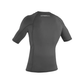 O'Neill Men's Basic Skins Short Sleeve Rashguard M Graphite (3341IB)