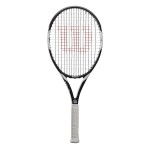 Wilson Tennis Racket, Federer Team 105, Unisex, Beginners And Intermediate Players, Grip Size L3, Whiteblack, Wrt30730U3