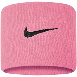Nike Swoosh Wristbands Osfm Pink Gaze/Oil Grey