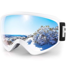 Findway Kids Ski Goggles For Boys Girls Youth-Otg Anti-Fog Over Glasses Kids Snowsnowboard Goggles