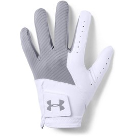 Under Armour Mens Medal Golf Gloves , Steel (035)Steel , Left Hand Medium