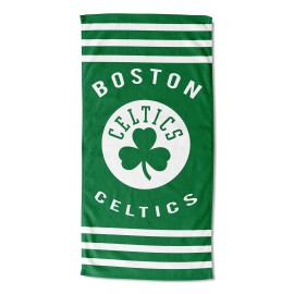 Northwest Nba Boston Celtics Unisex-Adult Beach Towel 30 X 60 Stripes