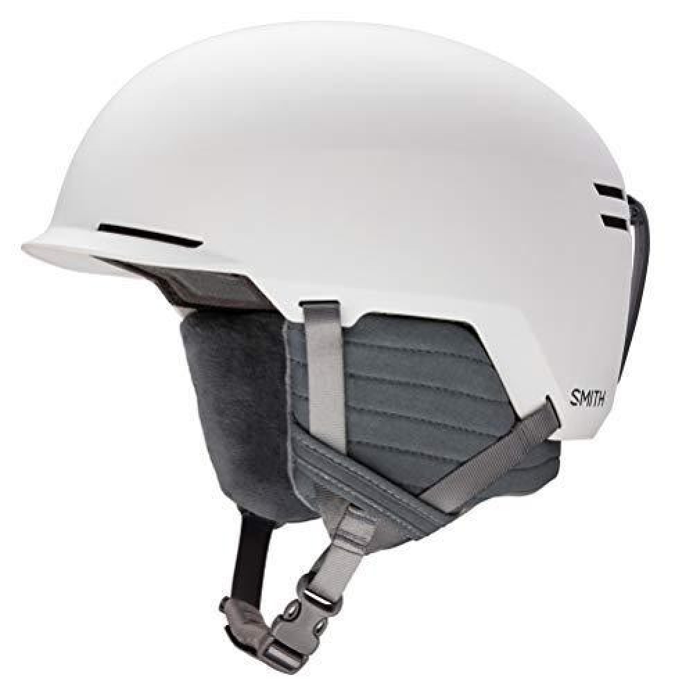 Smith Optics Scout Unisex Snow Helmet - Matte White, Medium