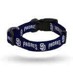 Rico Industries MLB San Diego Padres Pet CollarPet Collar Medium, Team Colors, Medium