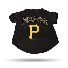 Rico Industries MLB Pittsburgh Pirates Pet Tee ShirtPet Tee Shirt Size XL, Team Colors, Size XL