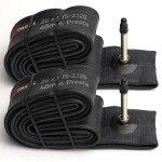 Fincci Pair Bike Inner Tube 26 X 175-2125 Inch 48Mm Presta Valve Inner Tubes For Mountain Mtb Bicycle - Compatible Sizes: 175185 195202102125