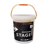 Dunlop Tennis Ball Stage 2 Orange (60 Balls) - For Beginners And Kids On Middle Court