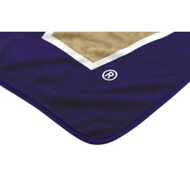 Northwest NCAA Washington Huskies Unisex-Adult Raschel Throw Blanket, 60