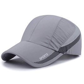 Hh Hofnen Quick Dry Cap Lightweight Running Hats Outdoor Airy Mesh Adjustable Sports Sun Hat Uv Protection Hat For Men Women