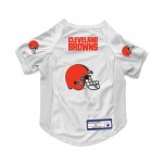Littlearth Unisex-Adult NFL Cleveland Browns Stretch Pet Jersey, Team Color, Small