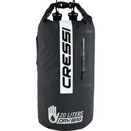 Cressi Premium Dry Bag, Blackblack, 20 Lt