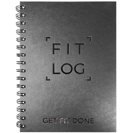 Undated Fitness Log Book & Workout Planner - Designed By Experts Gym Notebook, Workout Tracker, Exercise Journal For Men Women