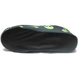 Bowlingball.Com Premium Bowling Shoe Protector Covers (X-Large: Fits Mens Size 10-15, Lime Green Skulls)