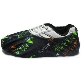 Bowlingball.Com Premium Bowling Shoe Protector Covers (X-Large: Fits Mens Size 10-15, Pyramid Logo)