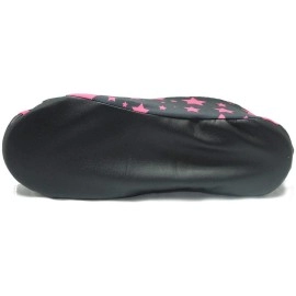 Bowlingball.Com Premium Bowling Shoe Protector Covers (Medium: Fits Womens Size 4-12, Mens Size 6-10, Pink Stars)