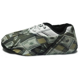 Bowlingball.Com Premium Bowling Shoe Protector Covers (X-Large: Fits Mens Size 10-15, Money)