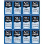 P&G Purifier Of Water Portable Water Purifier Packets. Emergency Water Filter Purification Powder Packs For Camping, Hiking, Backpacking, Hunting, And Traveling. (12 Packets)