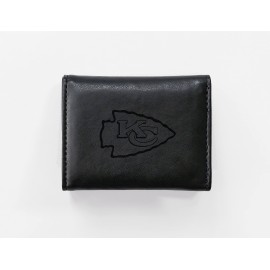 NFL Rico Industries Laser Engraved Trifold Wallet, Kansas City Chiefs