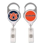 Ncaa Auburn Tigers Badge Holderpremium Retractable Badge Holder Team Colors One Size