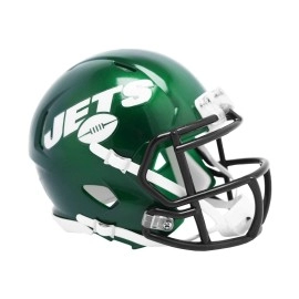 Riddell Unisex Revolution Helmet Nfl Speed Mini New York Jets Team Color One Size Us