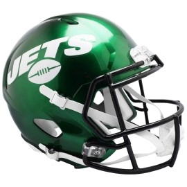 Riddell NFL New York Jets NFL Speed Replica Football Helmet, Green, Large