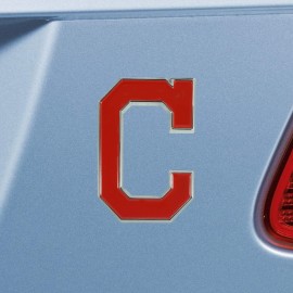 FANMATS 26563 MLB - Cleveland Indians 3D Metal Color Emblem