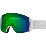 Optics 4D Mag Unisex Snow Winter Goggle - White Vapor, Chromapop Everyday Green Mirror