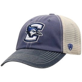 Top Of The World Creighton Bluejays Mens Relaxed Fit Adjustable Mesh Offroad Hat Team Color Icon, Adjustable