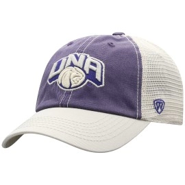 Top Of The World North Alabama Lions Mens Relaxed Fit Adjustable Mesh Offroad Hat Team Color Icon, Adjustable