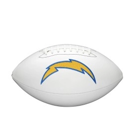 Wilson Nfl Live Team Autograph Football-Los Angeles Chargers