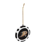 Team Sports America NHL Anaheim Ducks Unique Game Chip Christmas Ornament - 2.5