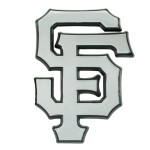 FANMATS 26707 San Francisco Giants 3D Chrome Metal Auto Emblem