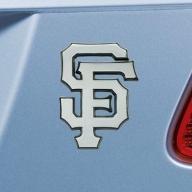 FANMATS 26707 San Francisco Giants 3D Chrome Metal Auto Emblem