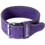 Iron Bull Strength Powerlifting Belt/Weight Lifting Belt - 10mm Double Prong - 4-inch Wide - Advanced Back Support for Weightlifting and Heavy Power Lifting (Purple, X-Large)