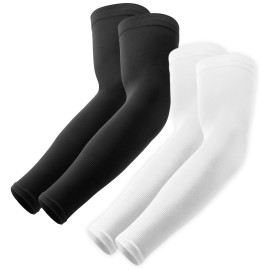 Outdooressentials Uv Sun Protection Compression Arm Sleeves - Tattoo Cover Up - Cooling Athletic Sports Sleeve For Football